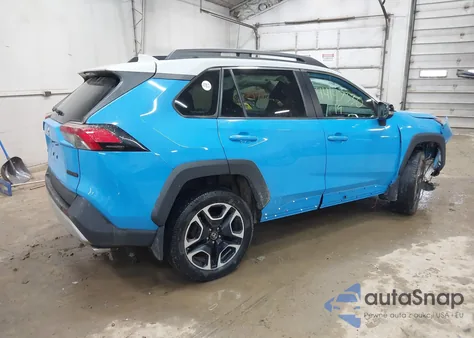 2019 Toyota Rav4 Adventure из США, поврежденный, VIN 2T3J1RFV1KW048016